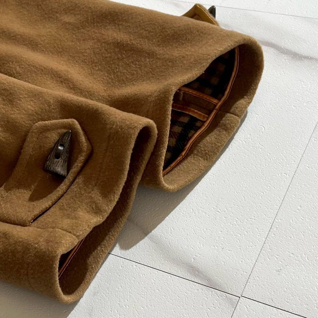 アクアスキュータム ロンドン チェック イギリス製 ダッフルコート L