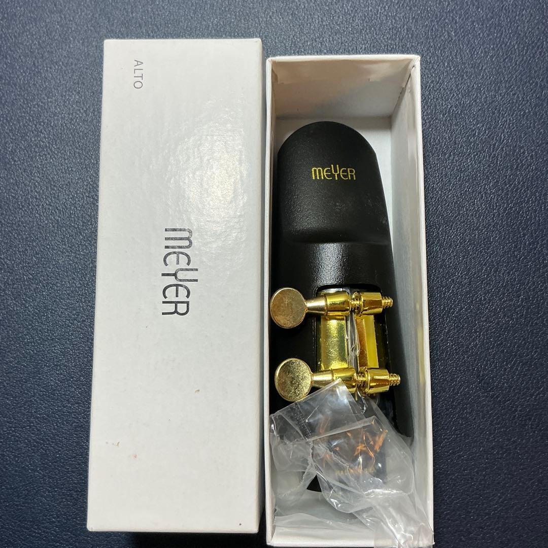 メイヤー　サックス　マウスピース　MR-402 NY 8M MEYER アルトサクソフォン用マウスピース ハードラバー 5MM MR-402-5MM