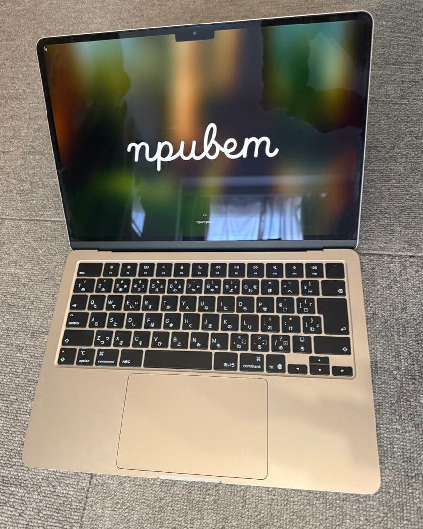 ぺこりんさん専用　MacBook Air 13.6インチ M4 スターライト APPLE 〔中古〕MacBook Air (13-inch・M4・2025) MC6A4J/A スター