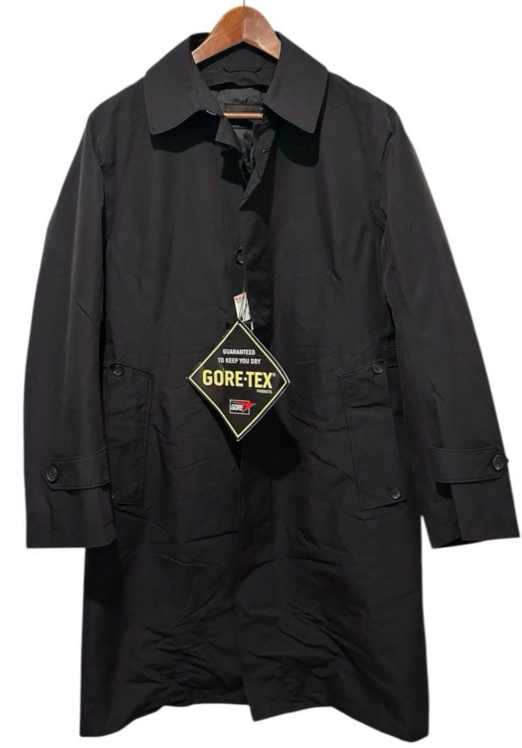 DURBAN GORE-TEX ブラックコート Mサイズ ライナー付き 新品 極美品】ダーバン GORE-TEX ゴアテックス ダウンコート 2way ライナー