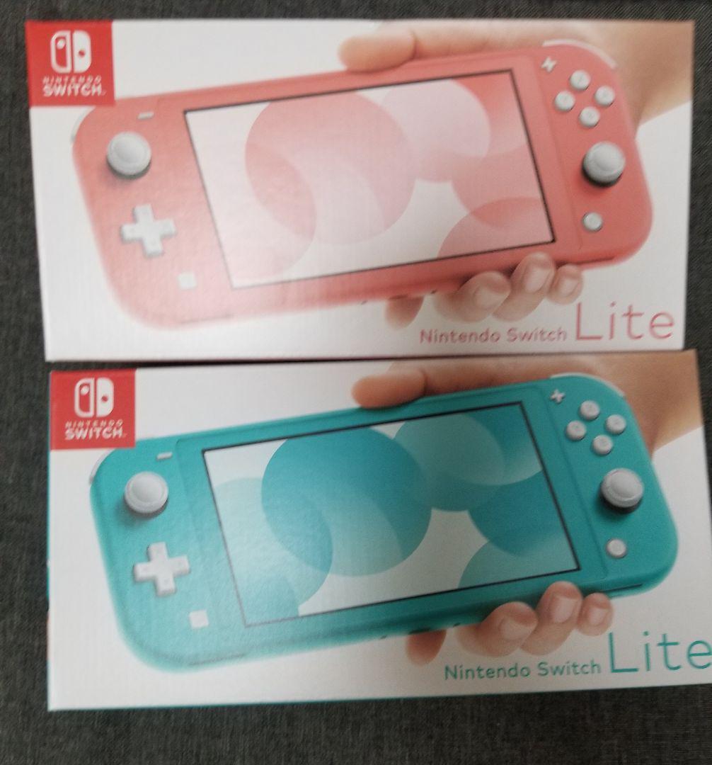 Nintendo Switch Lite コーラル＆ターコイズ Nintendo Switch 任天堂 Lite ニンテンドースイッチ ライト ターコイズ
