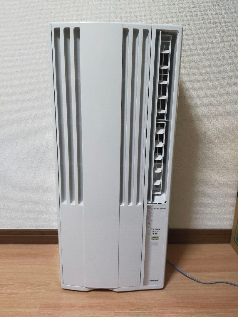 【美品】コロナ CORONA ウインドエアコン CW-1624R 2024年製 CORONA（コロナ） ウインドエアコン CW-1624R(WS) シェルホワイト