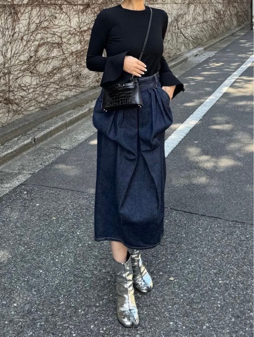 専用！Maison Margielaバルーンデニムスカート36