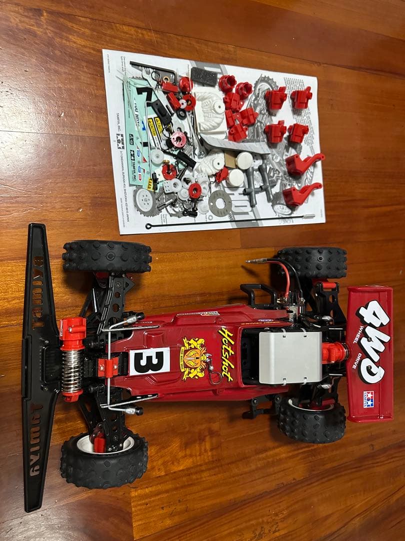 タミヤ　ホットショット タミヤ RC限定シリーズ 1/10RC 4WDレーシングバギー ホットショット