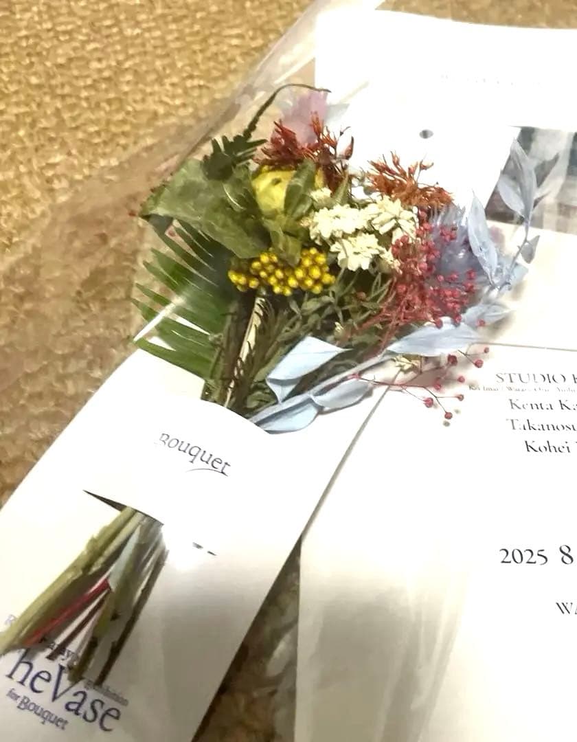 片寄涼太　The Vase for Bouquet アート展覧会　ブーケ 片寄涼太(GENERATIONS)によるアート展覧会【The Vase for Bouquet】に
