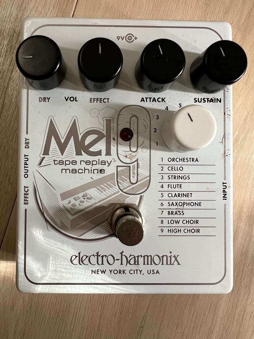 electro-harmonix Mel9 テープリプレイエフェクター MEL9 | Tape Replay Machine - Electro-Harmonix