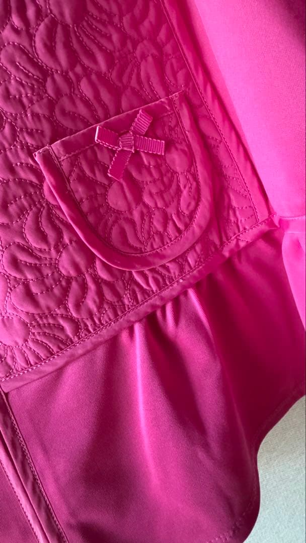 年末特価❣️スーパービューティー44 サイズフード付きピンクジャケット♡ ポイントエコファー中綿フードジャケット – BUNNY APARTMENT