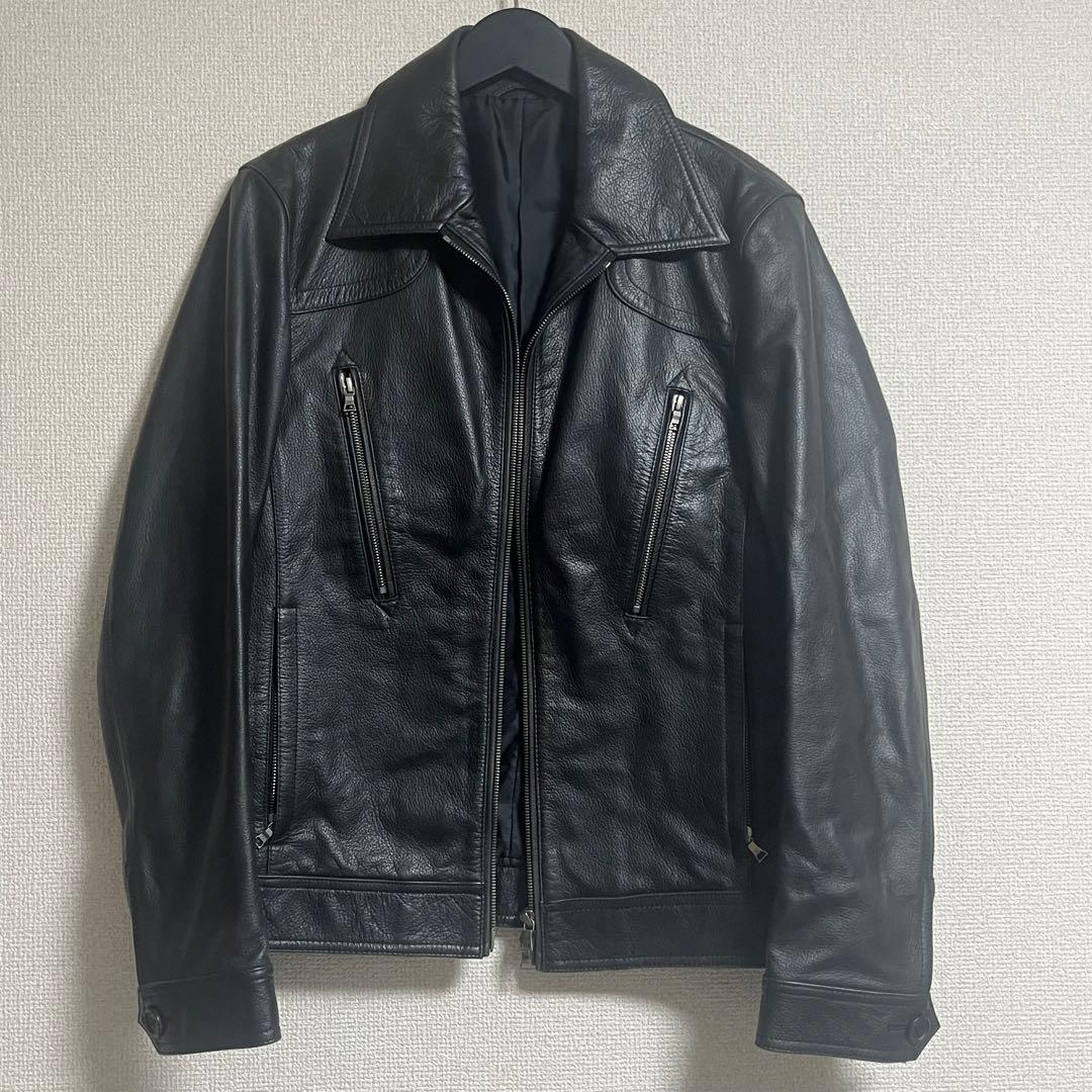 ポールスミス　Paul Smithレザージャケット　ライダース　本革　シングル Paul Smith（ポール・スミス） 未使用品○Paul Smith ラムレザー
